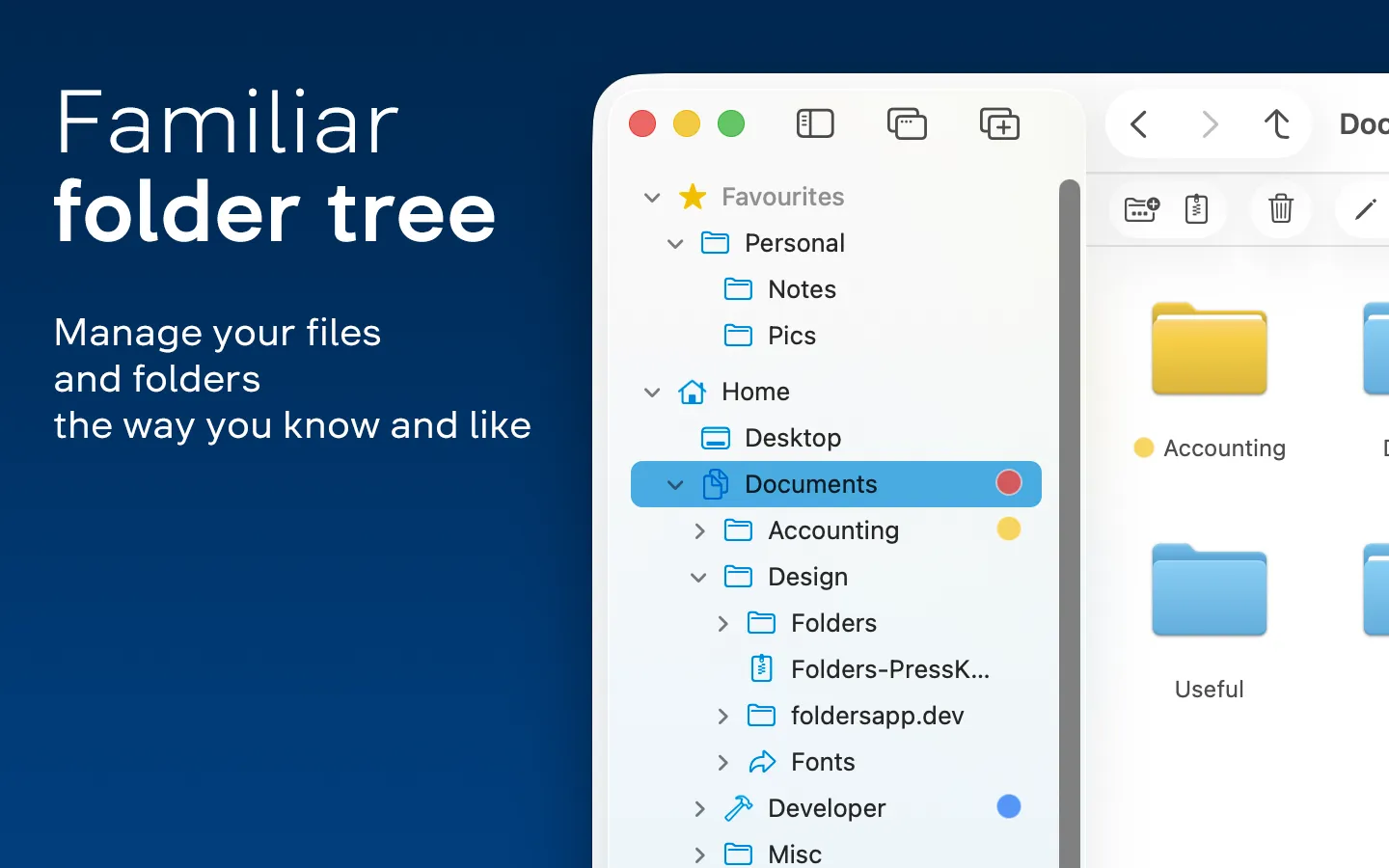 Folders Pro screenshot