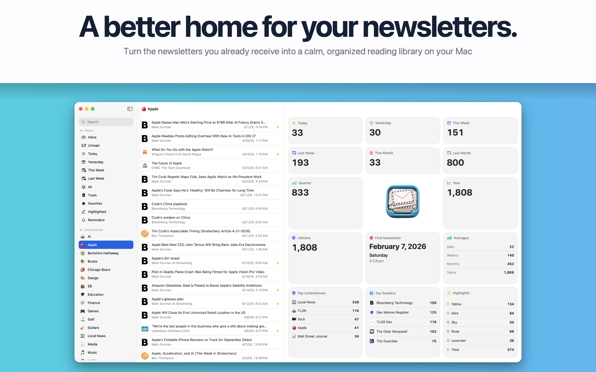 Letterboxx screenshot